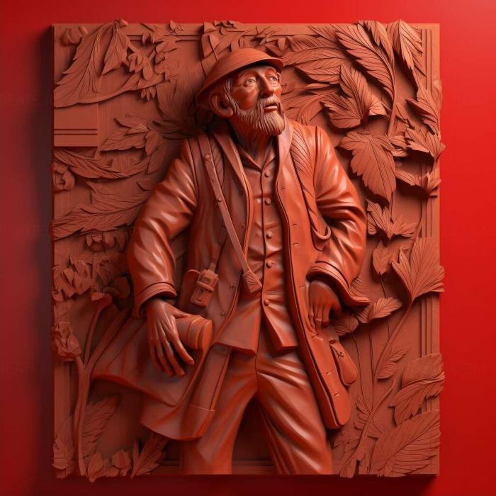 نموذج ثلاثي الأبعاد لآلة CNC 3D Art 